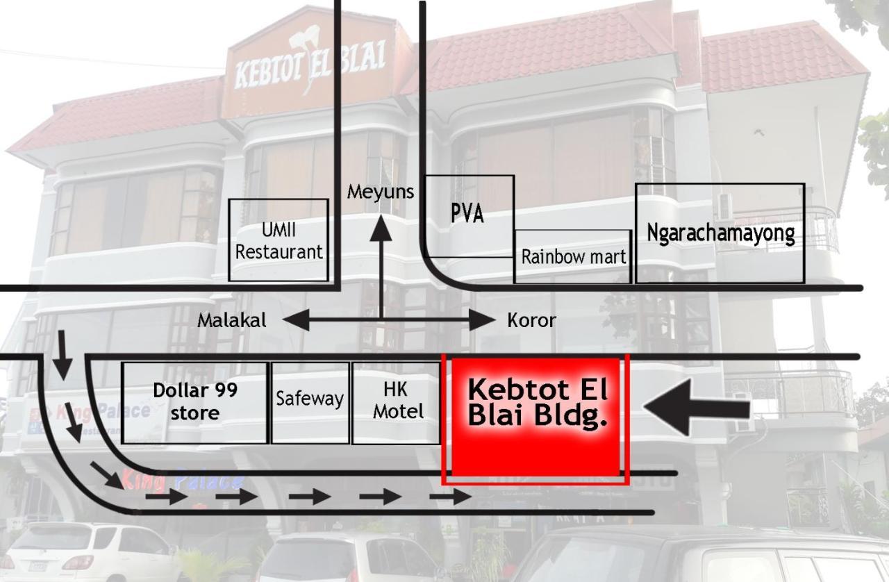 Hotel Paradise Comfort Koror Exterior foto